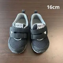 moon STAR キッズシューズ 16センチ黒