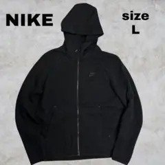 【廃盤品】NIKE ナイキ テックフリース ウィンドランナー L ブラック 希少