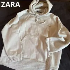 ZARA  パーカー　オーバーサイズ　ビッグシルエット　裏起毛