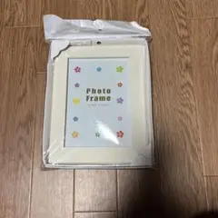 アイボリー フラワーデザイン フォトフレーム