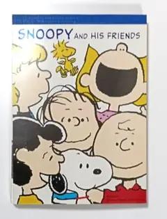 スヌーピー Snoopy and His Friends メモ用紙 100枚