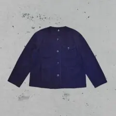 merlot no-collar jacket vintage