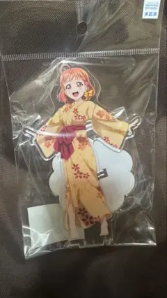 Aqoursと温泉スタンプラリー アクリルスタンド 安田屋旅館 高海千歌
