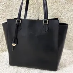 【極美品】ボルドリーニセレリア トートバッグ ブラック 黒 A4収納可能 レザー