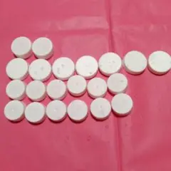 白いキャップ 19個セット