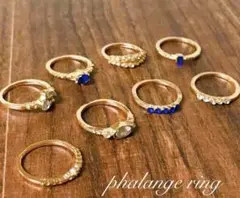 b14【ヒット商品】新作☆アンティークリング☆指輪☆ゴールド 8個セット 301