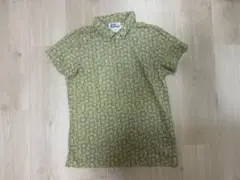 Jack Bunny!! アルファベット柄シャツ サイズ1 グリーン