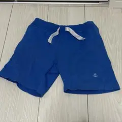 PETIT BATEAU プチバトー 半ズボン 5ans/110cm ブルー 青