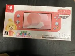 Nintendo Switch Lite ピンク どうぶつの森デザイン 本体