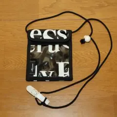 ellesse ポシェットブラック/ホワイト　E14