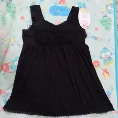 ナイトブラタンクトップ　黒　Ｌサイズ
