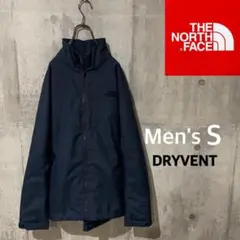 ノースフェイス マウンテンジャケット ネイビー DRYVENT メンズS