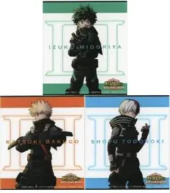 新品未開封　ヒロアカ　特典　アクリルカード　3枚セット