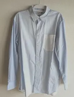 UNIQLOユニクロ　JW ANDERSON　 Lサイズ シャツ　青　ブルー