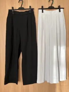 UNIQLO ユニクロ ワイドパンツ 2本セット M