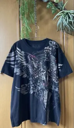 XZAVIER UNLIMITED グラフィックプリントXL ブラック Tシャツ