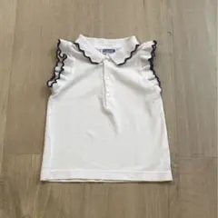 Jacadi フリル付き タンクトップ