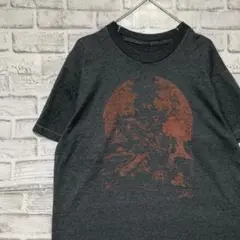 USA製90sヴィンテージTシャツ！シングルステッチ　グレー半袖古着　L718