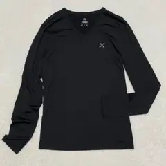 HALB ハルプ テットオム◇刺繍入カットソー ロングTシャツ ウール M