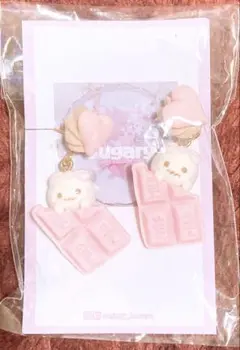 sugary haruru ピアス チョコレートカワスタkawaiiStars