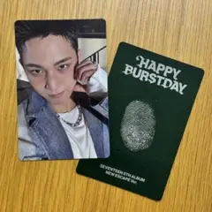 ミンギュ　トレカ　セブチ　HAPPY BURSTDAY
