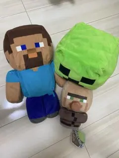 マイクラぬいぐるみ3体セット