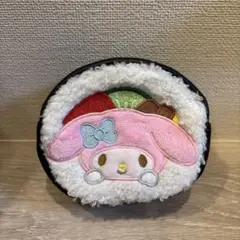 サンリオ　マイメロディ 巻き寿司 チェーン付き キーホルダー