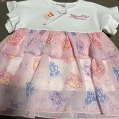 未使用　キミとアイドルプリキュア　シフォンTシャツカットソー110ピンク