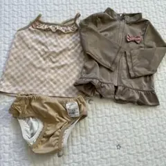 ベビー水着セット（女の子）