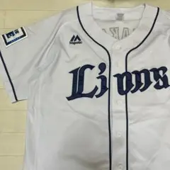 西武ライオンズ　山川穂高選手　ユニフォーム　33番 Lions majestic