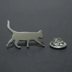 pin-1556-2　ラペルピン★ピンズ　ネコ　猫　キャット　ペット　プレート