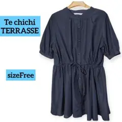 Te chichi TERRASSE ブラックチュニック sizeFree