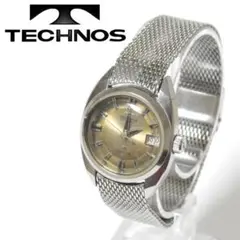 TECHNOS SKY LADY アンチマグネティック 自動巻き式腕時計