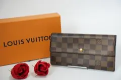 LOUIS VUITTON ルイヴィトン ダミエ ポルトフォイユ サラ