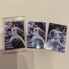 3枚セット　種市篤暉　プロ野球チップス第2弾　金箔サイン　スターカード等　ロッテ