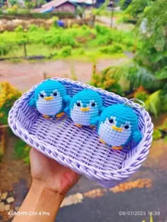 あみぐるみ ペンギン型