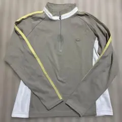 中古 prince グレー ジュ ハーフジップ トップス