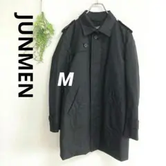 【メンズ】ジュンメン◇ヘリンボンラミネートシングルトレンチ【M】フォーマル