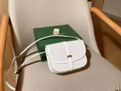 Goyard ホワイトショルダーバッグ 合成皮革
