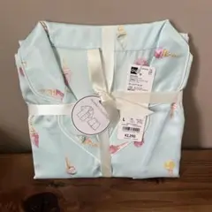 GU サテンパジャマ　半袖&ショートパンツ　 ジェラート　L タグ付き新品