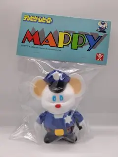 新品 UNCUT マッピー MAPPY ソフビ ワンフェス2025S ファミコン 新品未開封 UNCUTTOYS テレビゲームヒーロー マッピー MAPPY