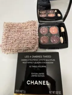 CHANEL アイシャドウパレット 02 TWEED POURPRE