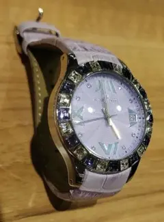 JACQUES LEMANS　ジャックルマン 腕時計　パープル　ジャンク品