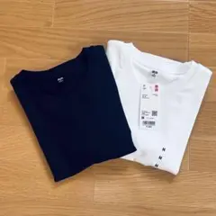 【新品・未使用】UNIQLO ミニＴ 白黒２枚セット