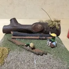 ジオラマ　釣り　川下り　船頭 ジオラマベース　プロフィール必読