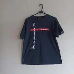 B'STYLE ゴルフアクションプリント Tシャツ