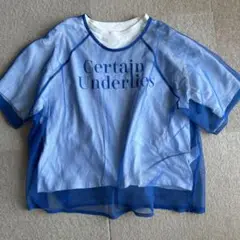 YE LiBARE チュール重ねTシャツ