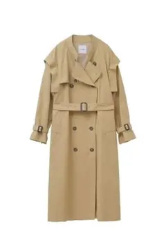 2WAY SQUARE SLEEVE TRENCH COAT