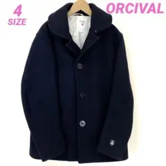 ORCIVAL オーシバル メルトンウールシングルPコート 冬 B4461