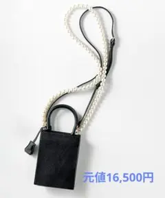 burself ビッグパールストラップ 2WAYミニショルダーバッグ STORY